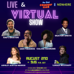 Virtual & In-Person Live Comedy ft. Rafi Bastos, Ian Fidance, Seaton Smith